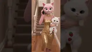 Kitten in Danger.brave and clever cat Mom to the Rescue!#cat#story#kittendrama #trendingshorts