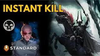 Instant Win in Standard! | Mono-Black Odin Combo | MTG Arena