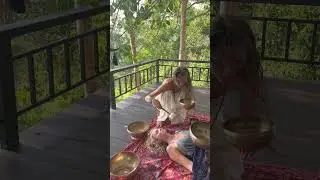 Sound massage with Tibetan Singing bowls. Olga Korn  #meditation #soundhealing