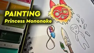 🟢 🧑&zwj;🎨 PAINTING PRINCESS MONONOKE
