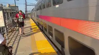 NJ Transit Northeast Corridor Semi Express Train #7859 to Trenton departing Edison w/Multilevels