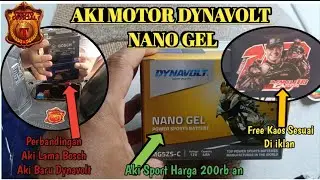 Review...!!! Aki Sport Dynavolt Nano Gel 
