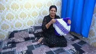 Frame wala New Pom Pom Table Mat Design ! #framewalatablemat #knittercrafteryogita #mat