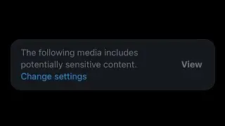 Fix This Tweet Might include Sensitive Content-Turn off Sensitive Content on Twitter Android