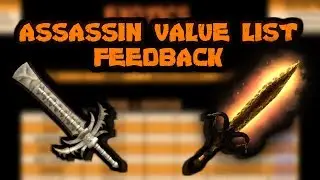 ROBLOX ASSASSIN VALUE LIST FEEDBACK OCTOBER 2019