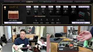 [Guitar Tones] VOX MV50 AC AMP HEAD vs POD HD500X VOX AMP