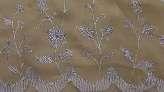 Organza latest design fancy suit dupatta thread work suit new trending hd new video 2025ll 