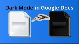 Dark Mode in Google Sheets!