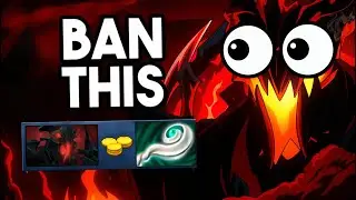 VALVE FORGOT TO DO SOMETHING WITH SHADOW FIEND Eul's Scepter of Divinity OLD COMBO BUILD 🔥