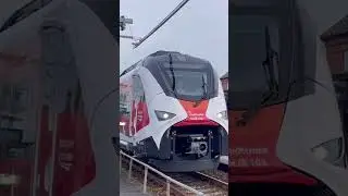 H.M. Kong Frederik X afg&aring;r Holstebro med Danmarks f&oslash;rste Batteritog #battery #king  #railroad #short