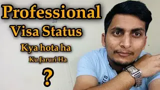 Professional Visa in dubai | Visa Status Important | Visit Visa pe Job Search Karne Wale jrur Dekhe