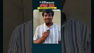 JIPMAT 2025 Exam Paper Difficulty Level 📝| JIPMAT Exam Overview 🔎| Students Reaction #shorts