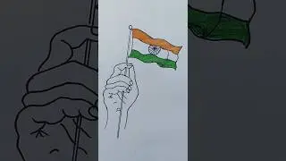 Happy Republic day drawing 2026 #art #26january #drawing #india #youtubeshorts
