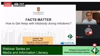 FACTS MATTER: HOW TO GET AWAY WITH INFOBESITY DURING INFODEMIC | JOSEPH YAP
