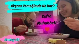 MUTFAK VLOG🩷EŞİMLE SOFRA MUHABBETİ😍BOĞAZ AĞRISI⁉️YEMEK TARİFİM👩‍🍳MENÜMDE NE VAR💚GÜNLÜK RUTİN VLOG🥰