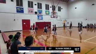 H4C Blue (16) vs. Runnin Rebels (20) - HI IQ Sports League (1/31/2026)