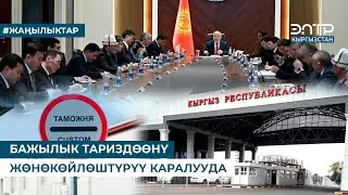 БАЖЫЛЫК ТАРИЗДӨӨНҮ ЖӨНӨКӨЙЛӨШТҮРҮҮ КАРАЛУУДА