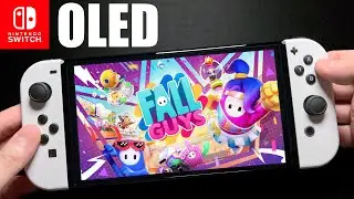 FALL GUYS on Nintendo Switch OLED Gameplay