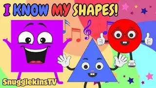 I Know My Shapes! | 🎵 Learn and Sing Along with Fun Shapes for Kids