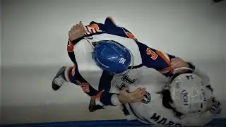 Pat Maroon and Ross Johnston Drop The Gloves Behind The Goal 3/27/22