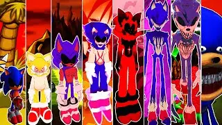EVOLUÇÃO DO SONIC.EXE ATÉ O SHIN SONIC TAPES EM VR! (Evolution of Sonic.exe and Shin Sonic Tapes)