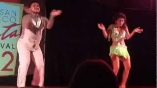 Kathy Reyes and Zeke Ruvalcaba (Fabulosa)- SF International Bachata Festival 2012