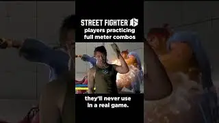 In training mode imagining how cool it COULD be #streetfighter6 #combos
