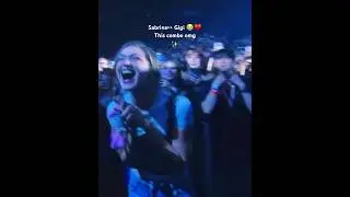 Вот это дуэт! Новое вирусное видео Джиджи и Сабрины. Джиджи Хадид на шоу Сабрины Карпентер #viral...