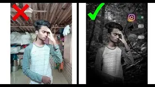 Picsart simple edit for insta post Mood off,Speaker off, Instagram On