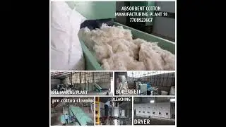 Modern Technoledgy Absorbent Surgical cotton Roll m/c by Amarnaathh Enginnering +917708923666