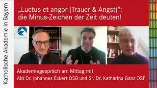 Abt Dr. Johannes Eckert OSB und Sr. Dr. Katharina Ganz OSF: die Minus-Zeichen der Zeit deuten!