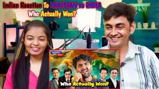 Indian Reaction: PAKISTAN vs INDIA - Who Actually Won? (Comic Breakdown) | Myngo Reaction