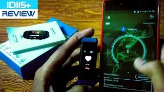 ID115 PLUS Review  Smart Fitness Band For Rs  500