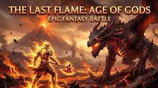 THE LAST FLAME: AGE OF GODS 🔥 Hero vs Dragon King | Epic Fantasy Trailer