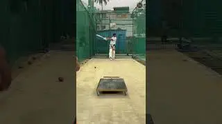 Pull shot drill 🏏✅️ what does this batter do well?comment below ⬇️⬇️⬇️ #cricketer #practice