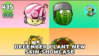 [Hybrid Version] December Plant New Skin Showcase【SubmarineWeiweiPVZ】