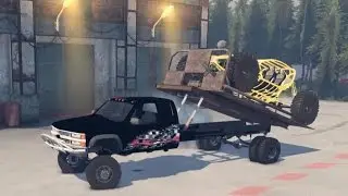 High Volts Gaming - Spin Tires Mods - Chevy Rollback Tow Truck by SmackDaddy Part 1