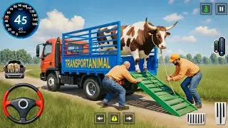 Animal Cargo Truck Driving Game 2026 - Animal Transport Cargo Truck 3D - Andriod Gameplay