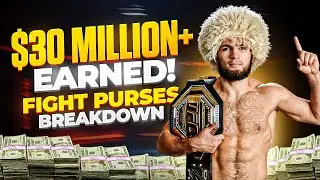 💰Khabib Nurmagomedov&rsquo;s UFC Fight Purses Breakdown | Fight by Fight | Total Earnings Revealed