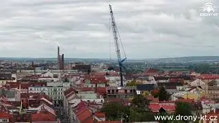 Stěhov&aacute;n&iacute; tanku M4 Sherman - Plzeň / Moving the M4 Sherman tank - Pilsen