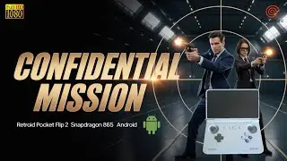 Confidential Mission Dreamcast on Android Retroid Pocket Flip 2 | RetroArch Emulator Gameplay
