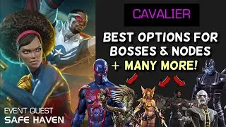 Best Champ Options To Take on Cavalier Bosses | Feb Cavalier Mode Guide |Marvel Contest of Champions