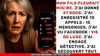 Mon fils m'appelait chaque semaine. J'ai enregistré 15 mensonges en un mois