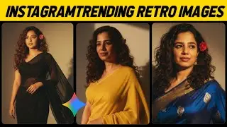 Gemini Retro Prompt | Ai Retro Style Vintage Photo Editing Prompt| Google Gemini Viral Photo Editing