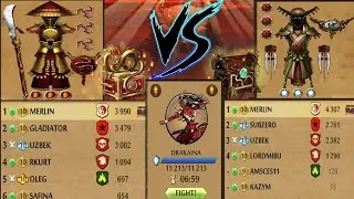 Shadow Fight 2 SET OF MONK vs SET OF SENTINEL VS RAID DRAKAINA [Android GamePlay]