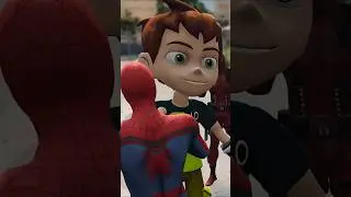 SPIDER MAN SAVED BEN 10 FROM FRANKLIN|#shorts |#gta5 |#gaming |#cartoon |#goku |#spiderman