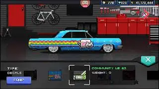 Making a modern oldschool cars (pixel car racer)new intro an outro no water makers