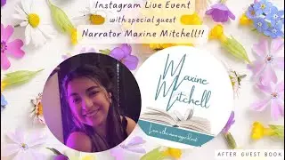 Book club live event with narrator Maxine Mitchell !