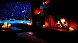 Soft Jazz & Crackling Fire &mdash; Ultimate Cozy Night Relaxation