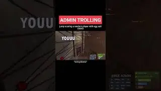 Jump scaring with egg suit - Rust